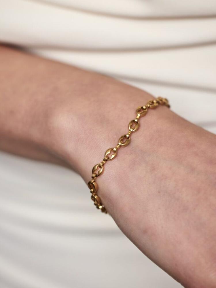 Ellen Beekmans - armband ovale opengewerkte schakels