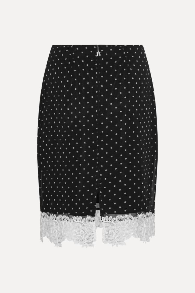 ROTATE - Laceband pencilskirt