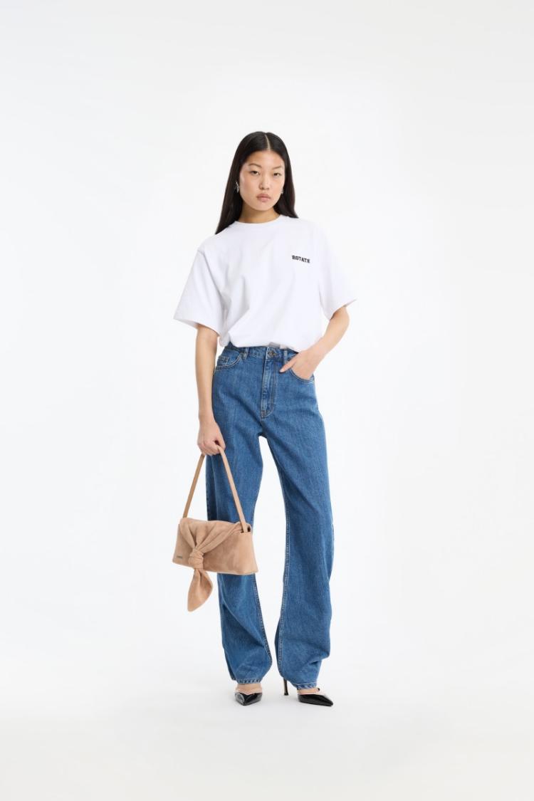 Rotate - Jersey oversized t-shirt