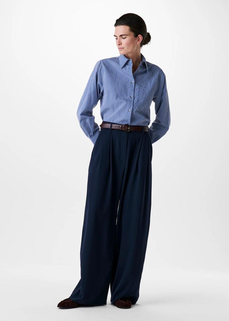 Zenggi - Lyocell blend shirt stripe