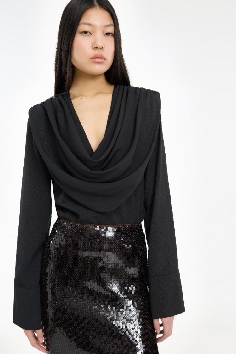 Rotate - Draped blouse