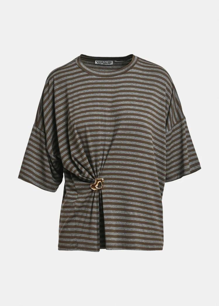 Essentiel - Striped shirt kiss