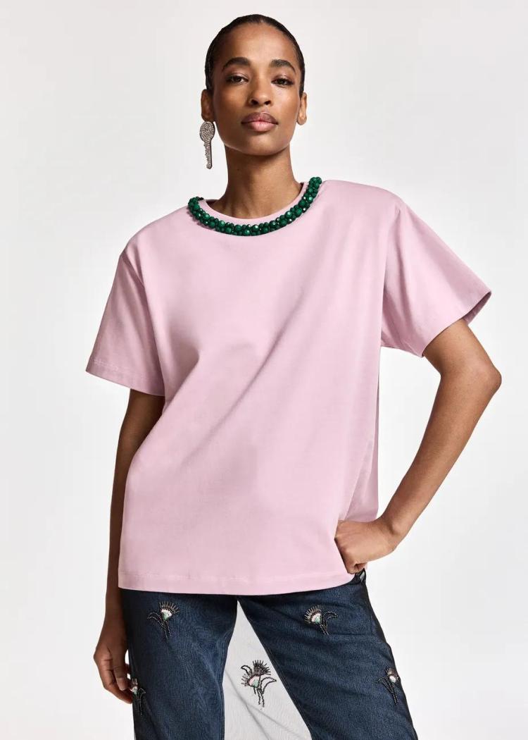 Essentiel - shirt kardinal