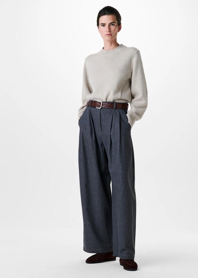 Zenggi - Denim jade pants