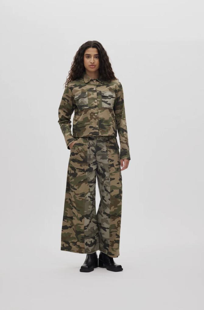 Rabens Saloner - Niva camo patchwork pants