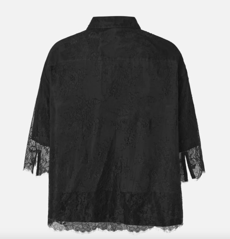 Rabens Saloner - Babara laced multi layered shirt