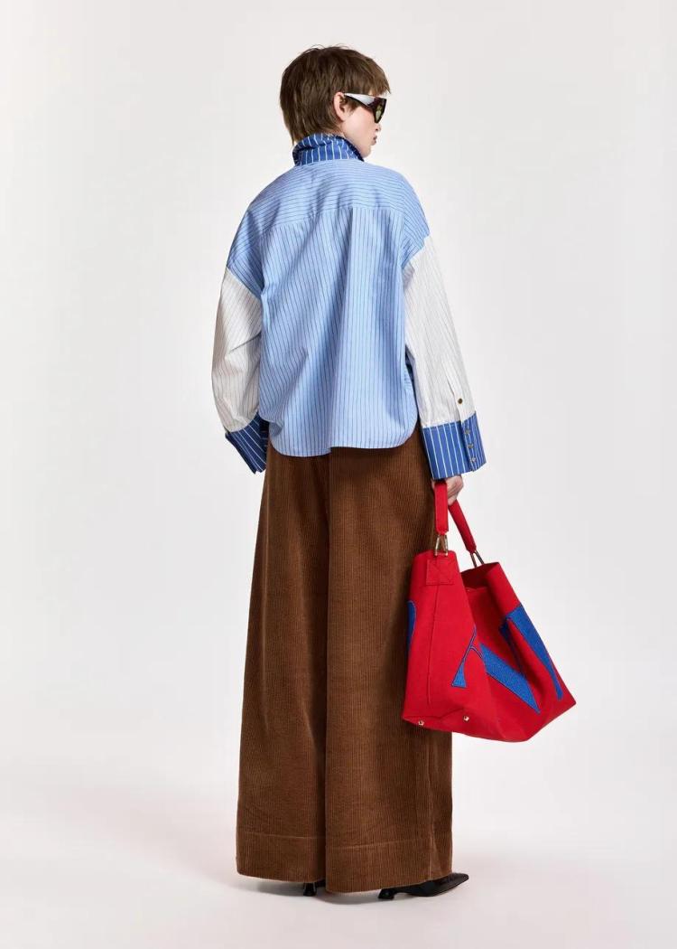 Essentiel Antwerp - Kitch corduroy wideleg pants