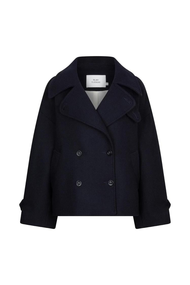 Ruby Tuesday - Matho short double breasted coat