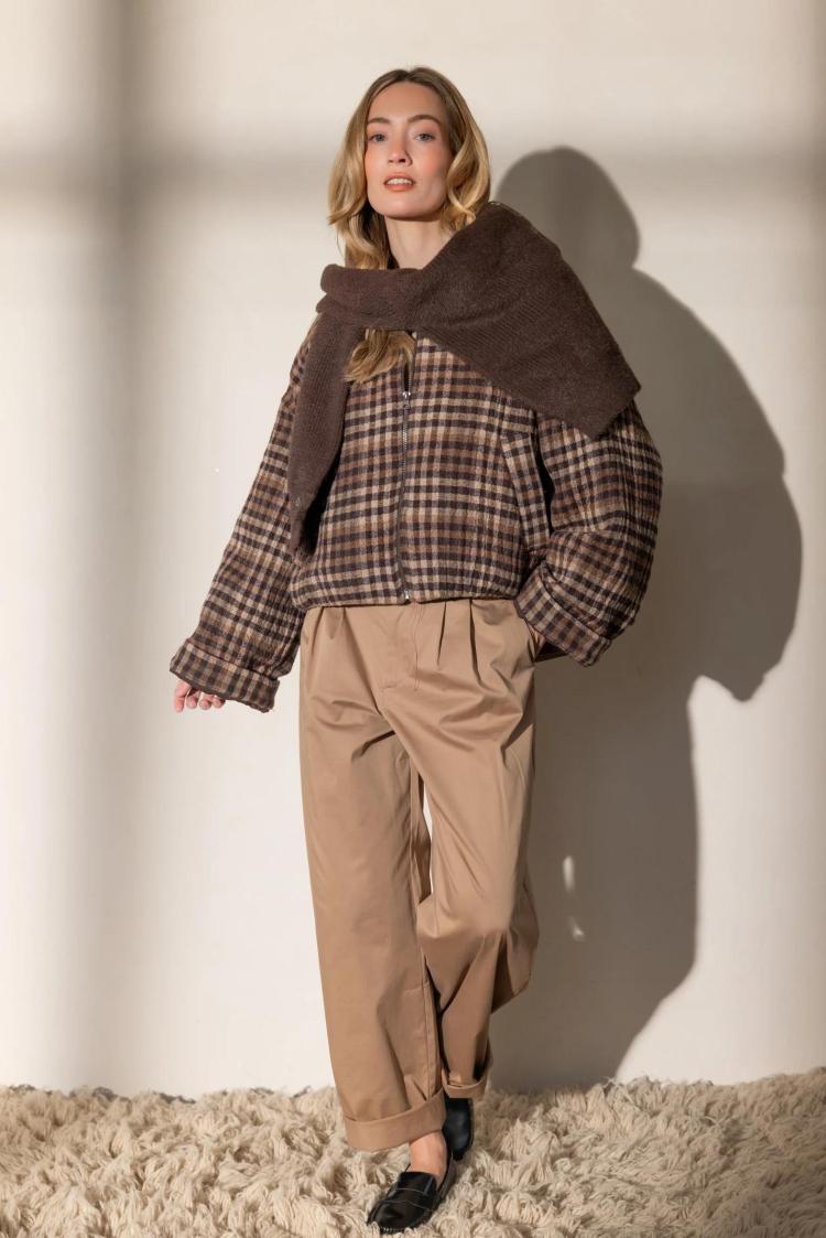 Ruby Tuesday - Cidore woolen bomber