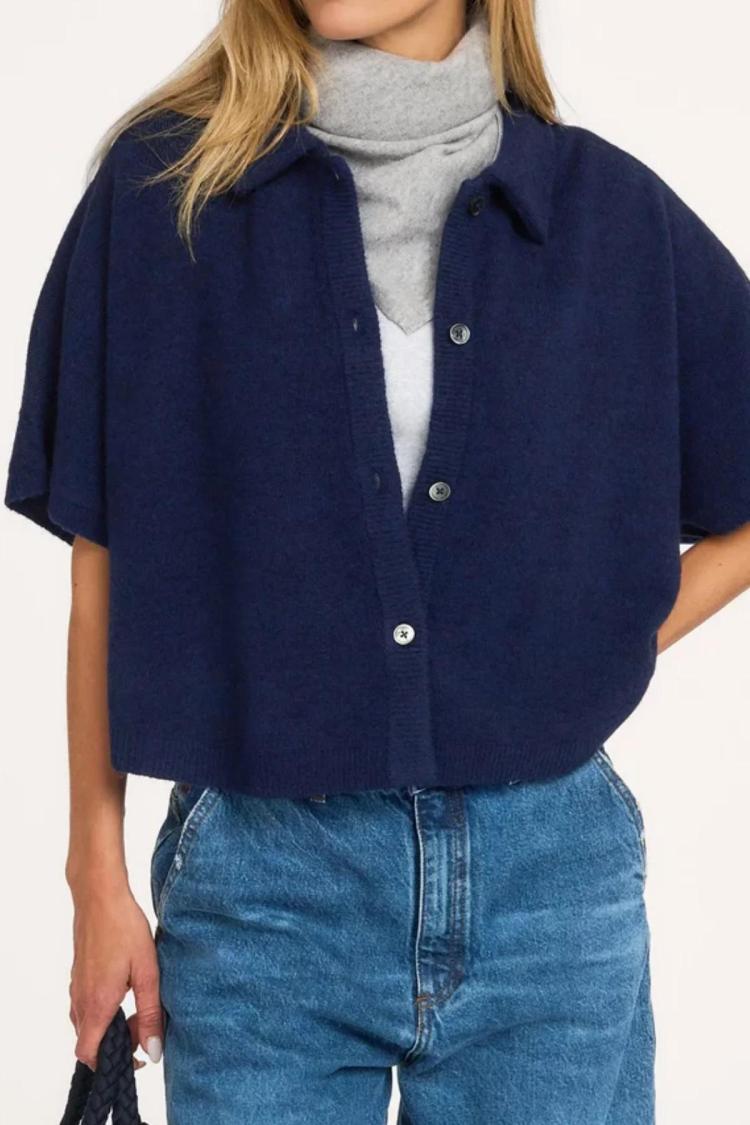 Ruby Tuesday - velya knitted coll top