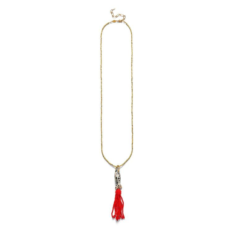Anni Lu - Tassel fishy necklace