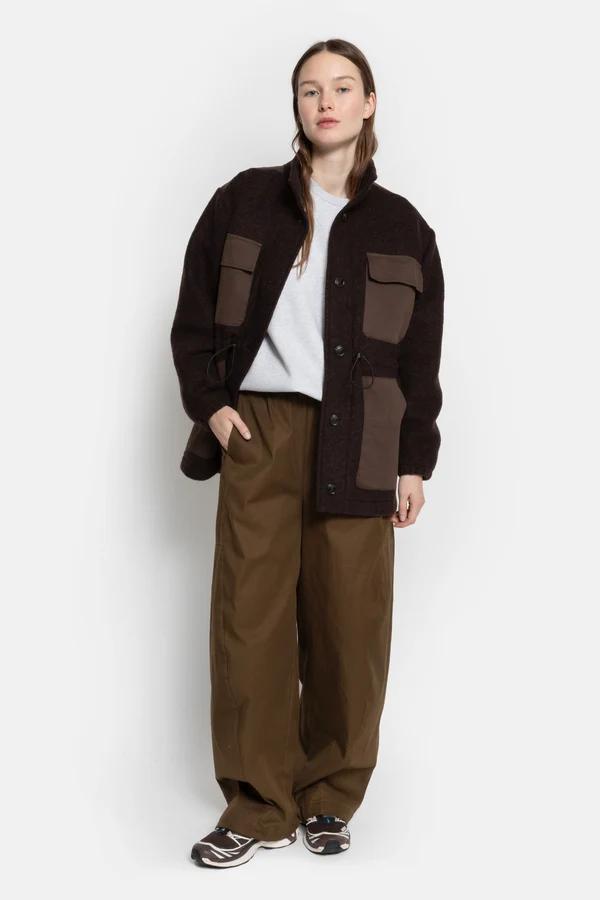 Ame Antwerp - Object dark khaki puffy pants