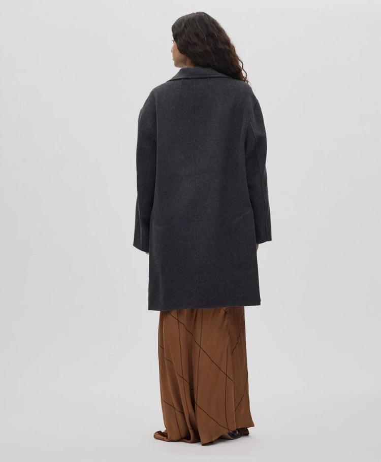 Rabens Saloner - double felt wool coat leanna