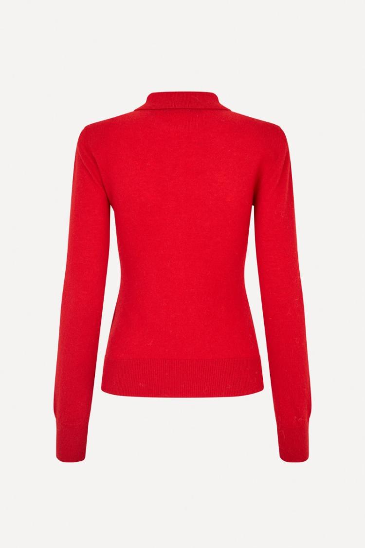 Rotate - Wool longsleeve polo
