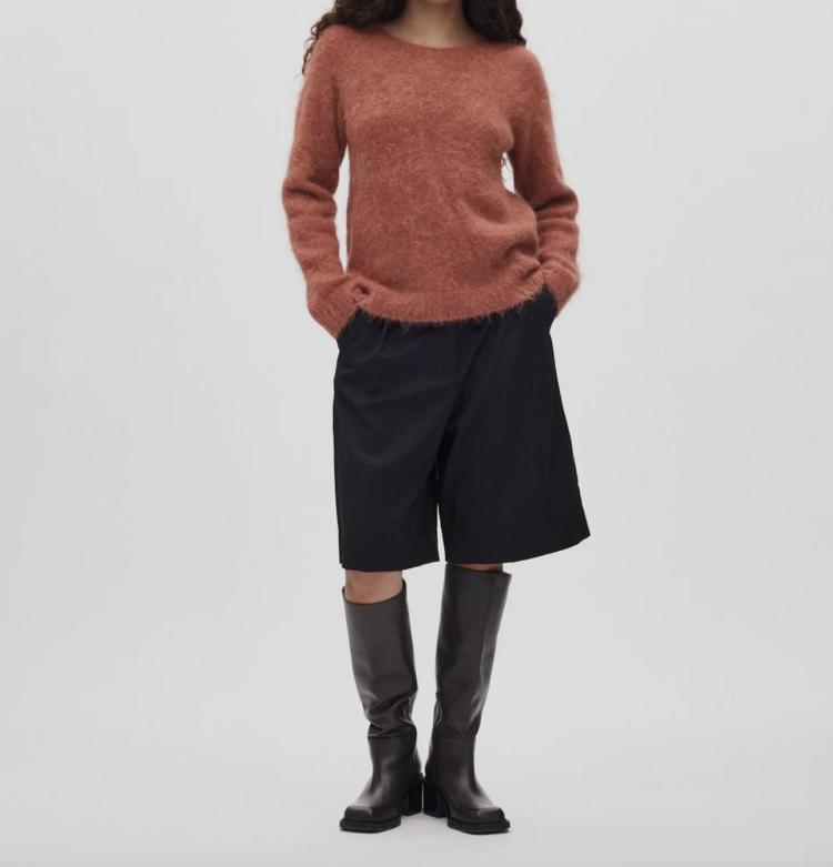 Rabens Saloner - Smooth tailoring shorts Feliza shorts