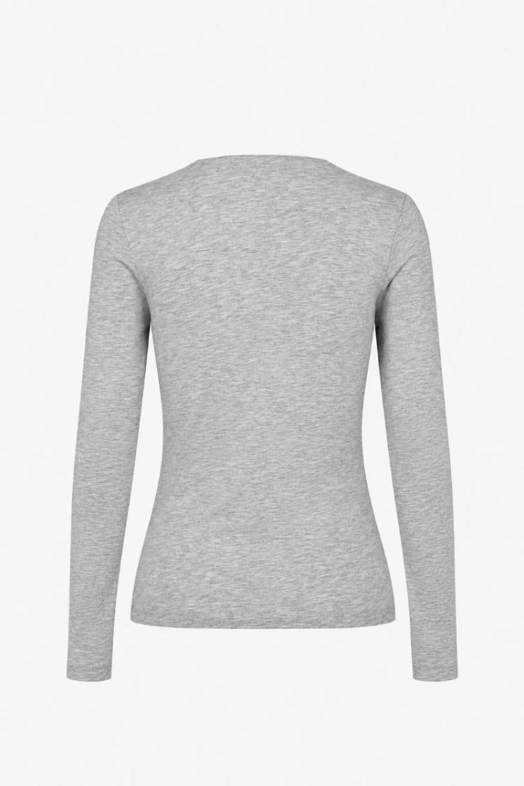 Rotate - Long Sleeve T-shirt Light Grey