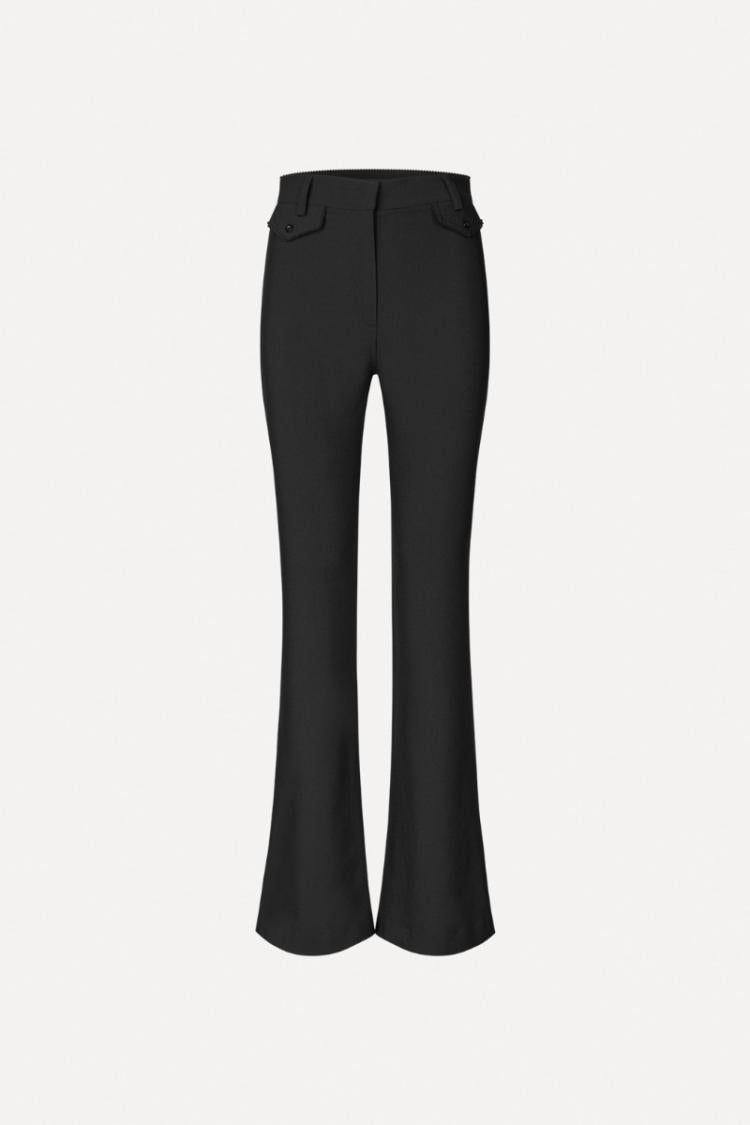 Rotate - Flared pants black