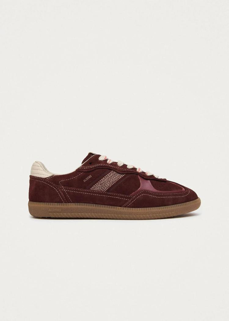 Alohas - rife  burgundy cream sneakers