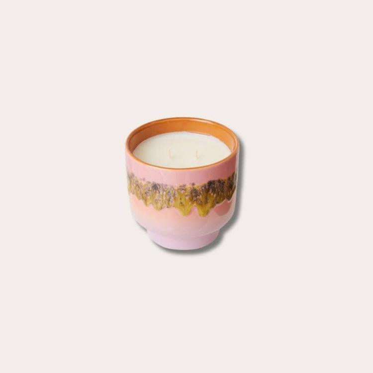 HK Living - 70s ceramics: scented candle Miami