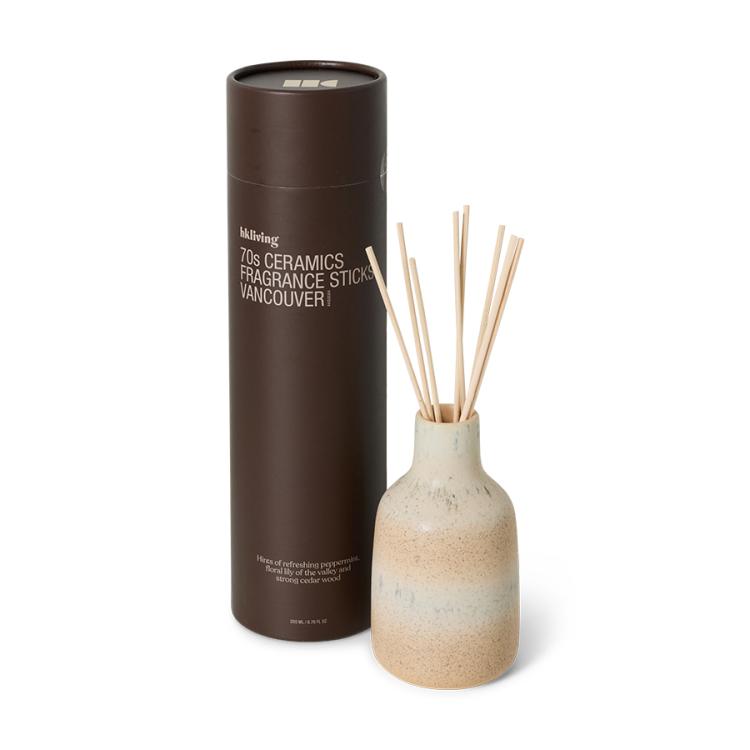 HK Living - 70s ceramics: fragrance sticks, Vancouver