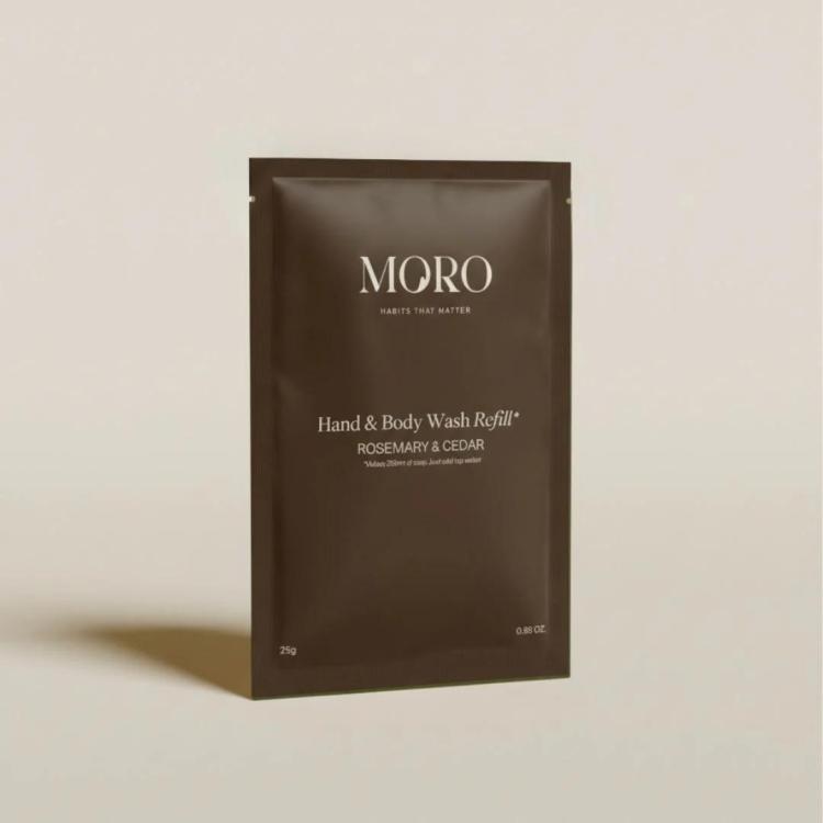 MORO - Hand & body wash refill rosemary & cedar