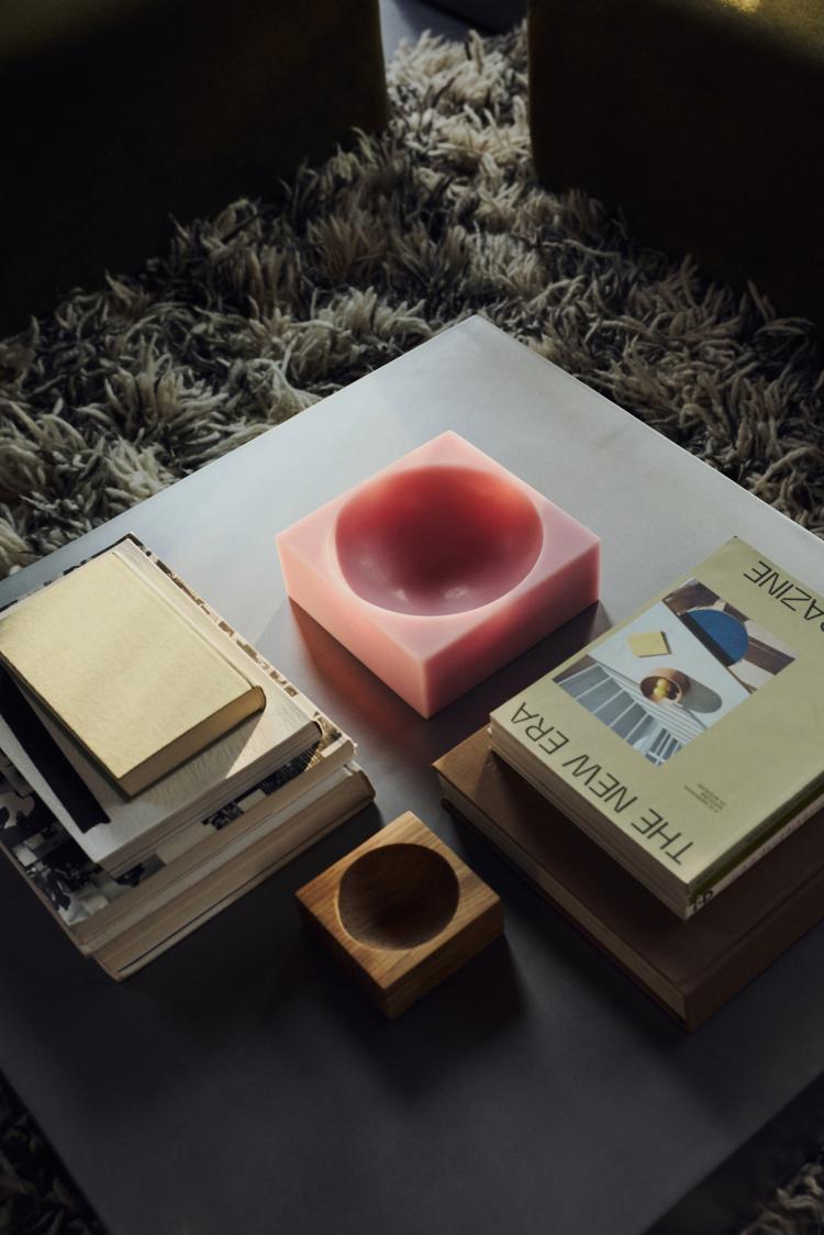 HK Living - Pop cube large, Pink