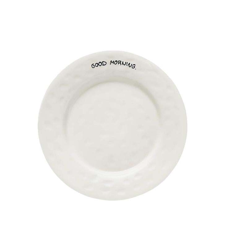 Anna+Nina - Good morning breakfast plate white