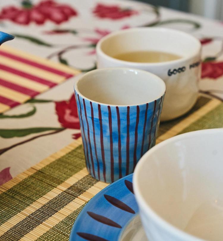 Anna+Nina - Stripe affair coffee cup set of 2