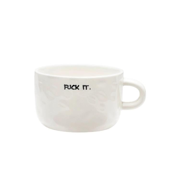Anna+Nina - Fuck it cappuccino mug