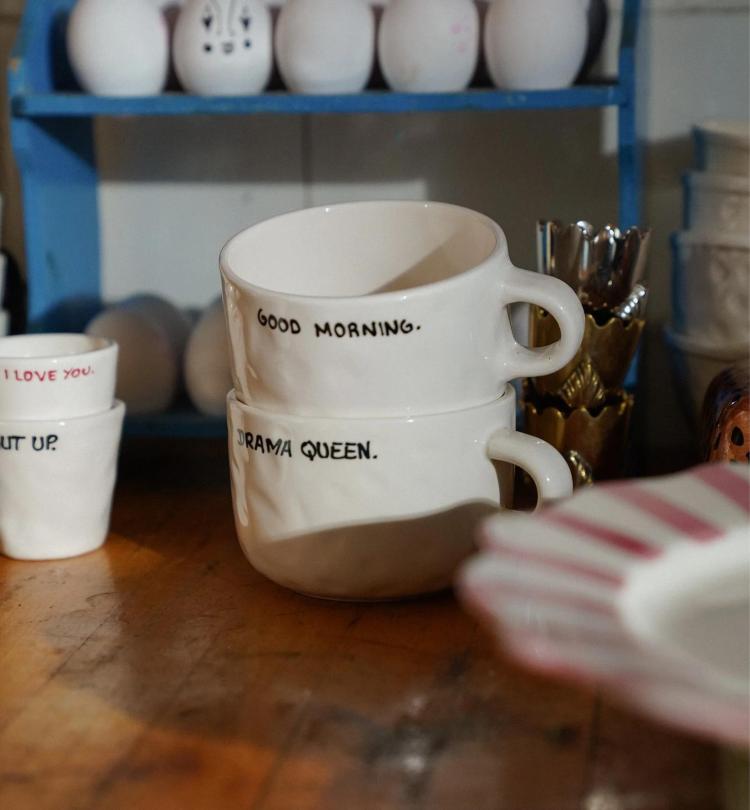 Anna+Nina - Good morning cappuccino mug