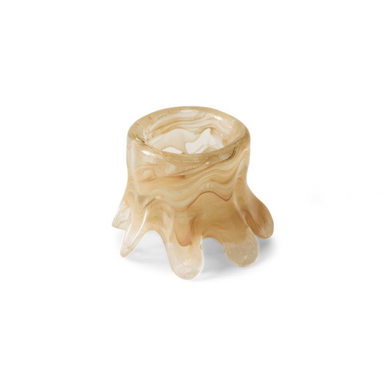 HK Living - Candle holder low cream